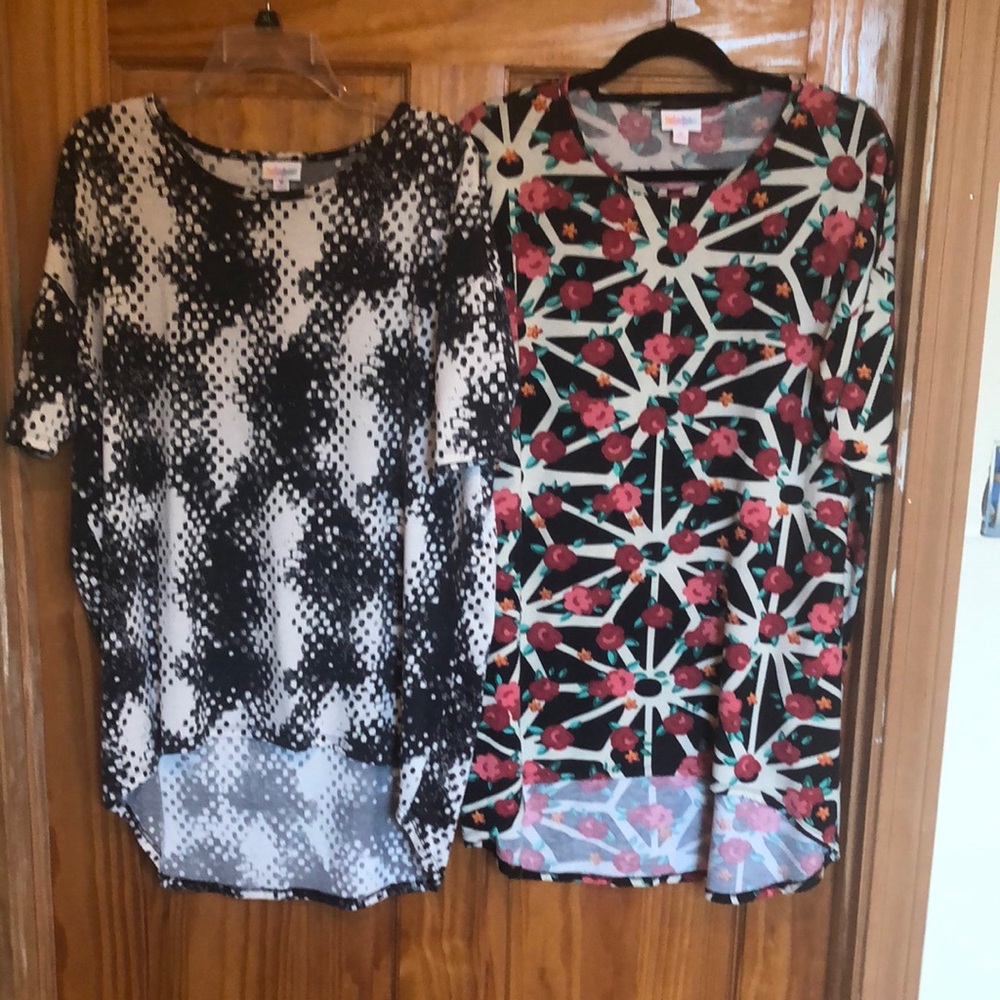2 LulaRoe shirts